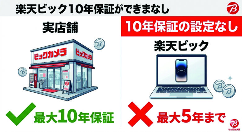 ビックのエアコン保証10年！6年目から「30%上限」の罠を暴露｜失敗 