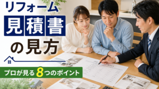 リフォーム見積書の見方をプロが解説する8つのチェックポイント